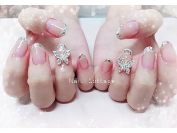 ネイルコテージ 新宿南口店(Nail cottage)/ガラスフレンチ