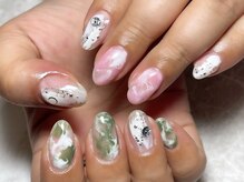 レディグリッター(Lady glitter)/苺ミルク×抹茶ラテ