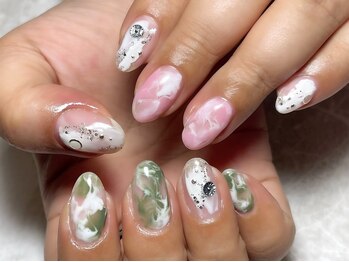 レディグリッター(Lady glitter)/苺ミルク×抹茶ラテ