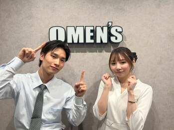 オーメンズ(OMEN'S)の写真/【駅徒歩1分/最終受付21:00☆】当日予約OK！メンズ眉毛専門&施術スタッフも経験豊富で初めての方でも安心◎