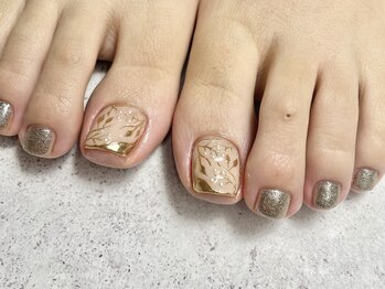 マニ ネイル ケア 京都店(mani nail CARE)/ミラーアート