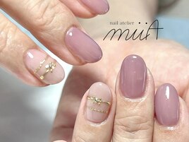 キラッと上品＊リングネイル