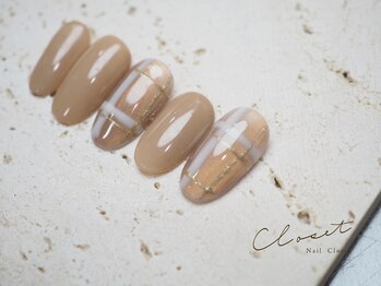 ネイルクローゼット(Nail Closet)/2月 Monthly Design