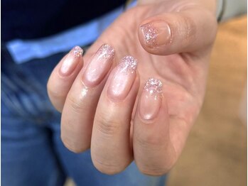 ティプシープラス(TIPSY+)の写真/【マグネットネイル(オフ込)】ニュアンス系くすみカラー大人気☆アート追加でこだわりネイルに◎パーツ別途