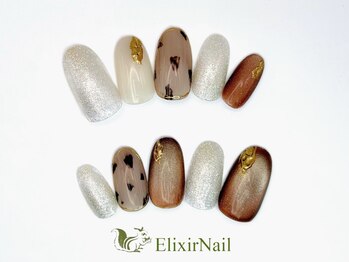 エリクサーネイル 神田(Elixir Nail)/シンプル / クーポン使用