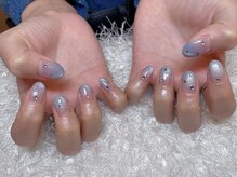 レアネイル 新宿(le'a nail)/マグネットグラデーション