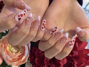 リップトゥネイル(Lup to Nail)/バレンタインネイル
