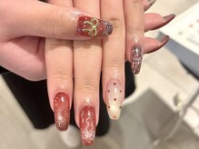 Valentine nail。