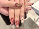 Valentine nail。