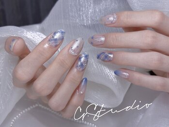 チェックネイル