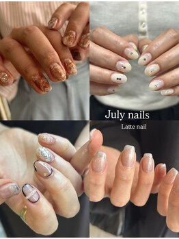 ラテネイル(Latte nail)の写真/【持ち込みデザインOK】大人ニュアンスが大人気*カラー100色以上&サンプルも多数♪[パラジェル/フィルイン]