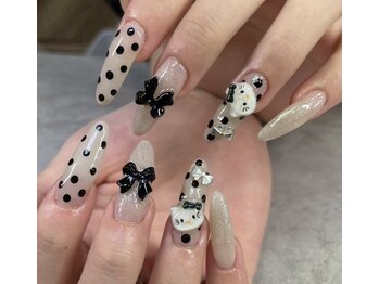 ブリスネイル 名護店(Bliss.nail)の写真/長さだし・パーツ・韓国ネイル・ニュアンス・爪に優しいパラジェル&フィルイン