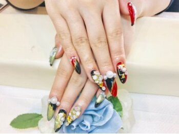 ブリエカドー(Briller Cadeau)/成人式ネイル