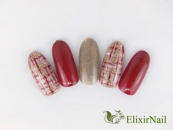 エリクサーネイル 神田(Elixir Nail)/シンプル/クーポン使用