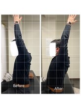 ナオル整体 浅草院(NAORU整体)/50代男性、眼精疲労【バンザイ】