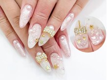 ネイルコレクション ピンク(Nail Collection Pink)/ジェルアート放題☆リボン：星