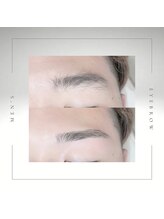eyebrow styling ＊ men's