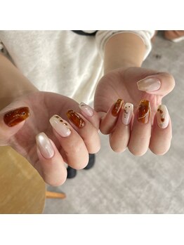 ミントリーフ バイ リート(Mint leaf by Reat)/秋ブラウンニュアンス