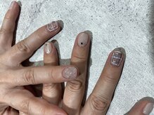 クアイネイル(Quai Nail)/お好きなデザインを混ぜこぜ