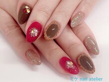 ミケ/バレンタインネイル