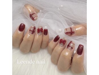リエンダ ネイル(Leende nail)/チェックネイル