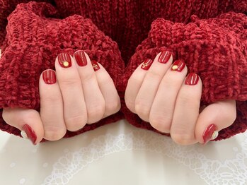 プルミエ ネイル(Premier Nail)/レッド★ワンカラー