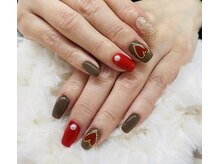ディーネイル 京橋(D-nail)/【垣原】Valentine nail★