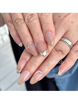 グリーディ(greedy)/ベージュネイル