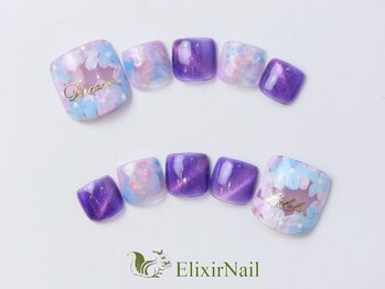エリクサーネイル 池袋(Elixir Nail)/フット　やり放題/クーポン使用