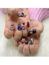 プリュム(Plume)/3D/推しネイル/キャラクター