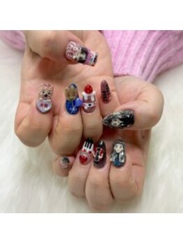 プリュム(Plume)/3D/推しネイル/キャラクター