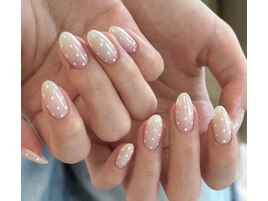 水玉ネイル