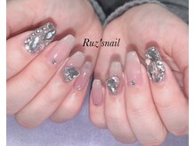 ラズネイル(RUZ'S NAIL)の雰囲気（スカルプチュア！やり放題でパーツやビジュー付け放題！！）