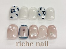 リッシュネイル 新百合ヶ丘店(riche nail)/トレンドデザインコース