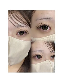 フランク(f)の写真/韓国風束まつげもお任せ!シングル付け放題¥6500/ボリュームラッシュ付け放題¥7900/バインド付け放題¥8900