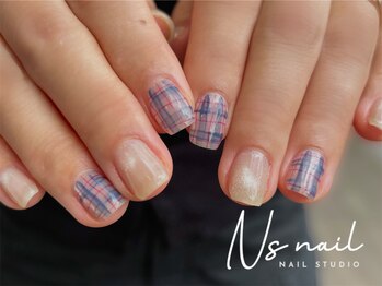 エヌズネイル 三鷹駅前北口店(n’s nail)/定額8600 チェックdesign