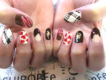 トータルサロン 白べぇーっ プラス/バレンタインネイル＊