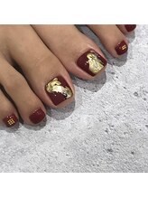 レイネイル アンド レイアイ 長嶺店(RAY NAIL & ray eye)/ボルドーネイル