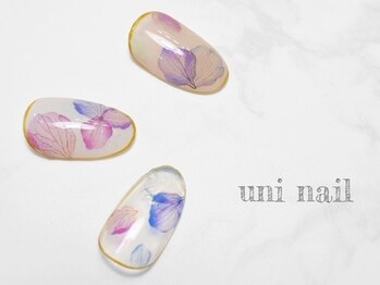 ユニネイル(uninail)/あじさいネイル