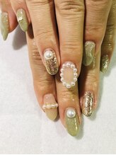 トータルボディケア 整体院ハルヨシ(Total Body Care)/パールデザインネイル