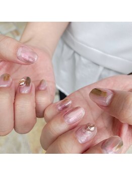 プリュネ(Prune)/ピンク/パール・ニュアンス