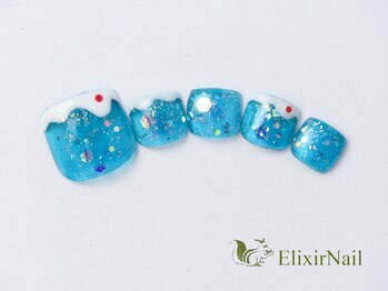 エリクサーネイル 池袋(Elixir Nail)/フット　やり放題/クーポン使用