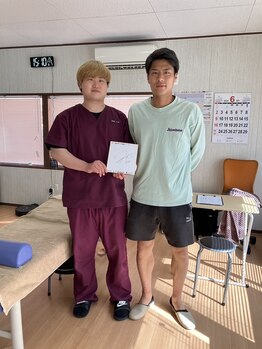 スポーツ整体院快癒庵ひいらぎ/スポンサー契約をしています