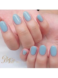 ワンカラーnail☆