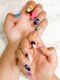 ミネイル(3nail)の写真/《デザイン持ち込みOK＊定額コース¥9000》繊細な手描きアートが人気！『これやりたい』が叶う再現度も◎