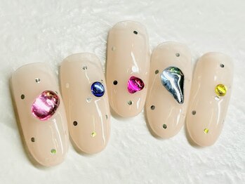 チェリーズネイル(Cherrys Nail)/宝石ネイル