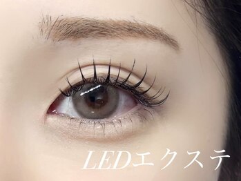 リノモア(LinoMoa)の写真/持続力抜群のLEDエクステ☆水や汗に強いLEDエクステでキープ力UP♪自然でナチュラルな仕上がり◎