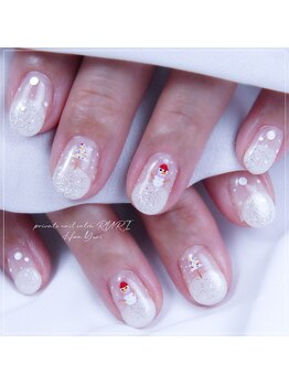 瑠璃(RURI)/雪の結晶デザイン020番