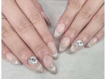 レイラ ネイルサロンアンドスクール(Leyla nailsalon&school)/フレンチマグネットうるうる