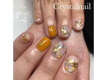 クリスタルネイル ボンベルタ橘店(CRYSTAL NAIL)/ツイードネイル
